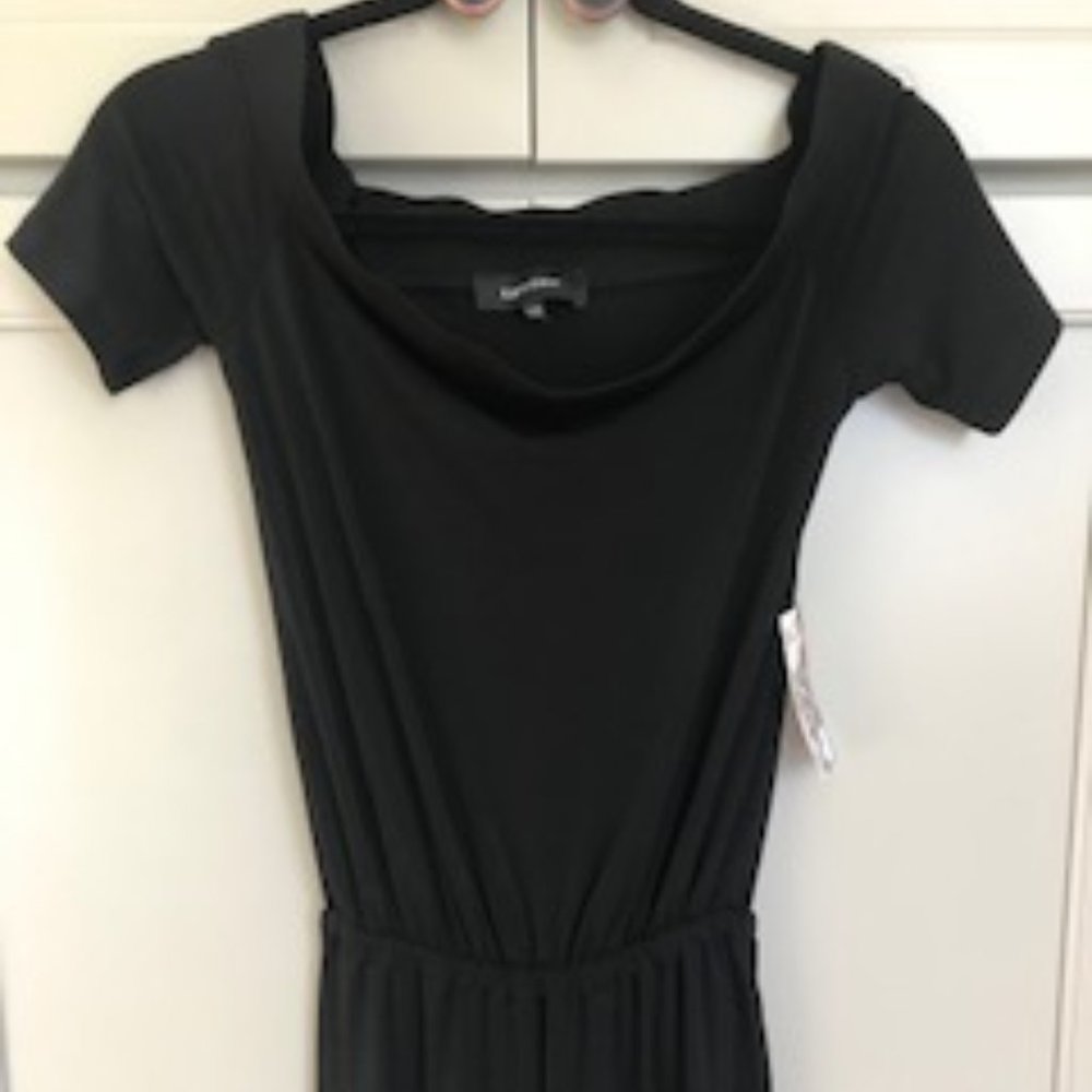 NWT Karen Kane Shirred Off Shoulder Jumpsuit - Picture 5 of 8